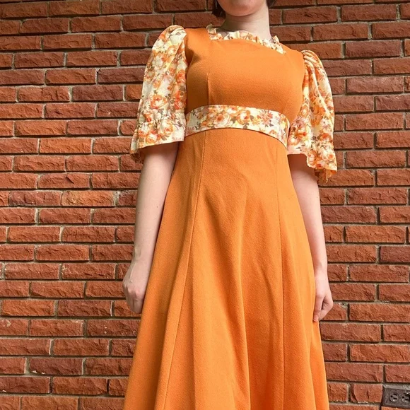 Handmade vintage cottagecore gown - Picture 14 of 15